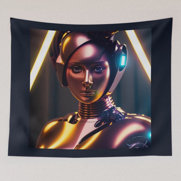 Item preview,  A humanoid cyborg from the future. designed and sold by Maniock.