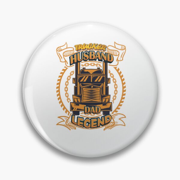 Item preview, Husband Dad Trucker Legend designed and sold by roleshop.