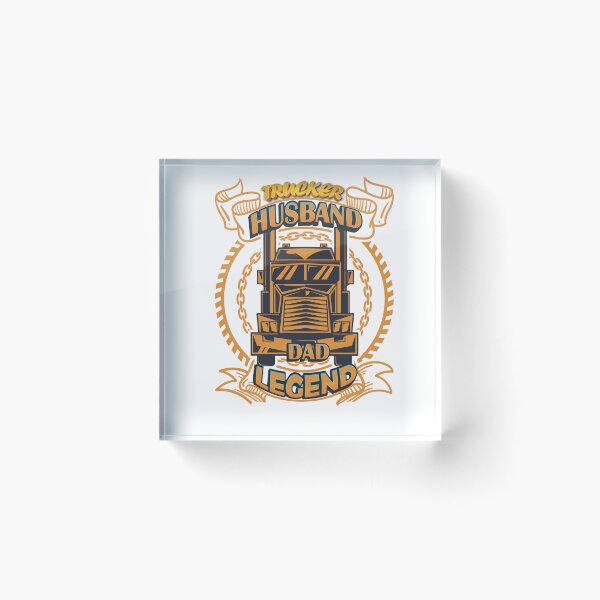 Item preview, Husband Dad Trucker Legend designed and sold by roleshop.