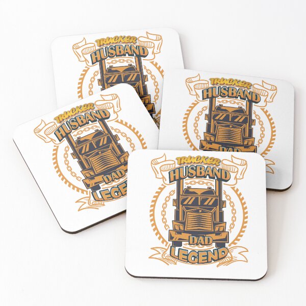 Item preview, Husband Dad Trucker Legend designed and sold by roleshop.
