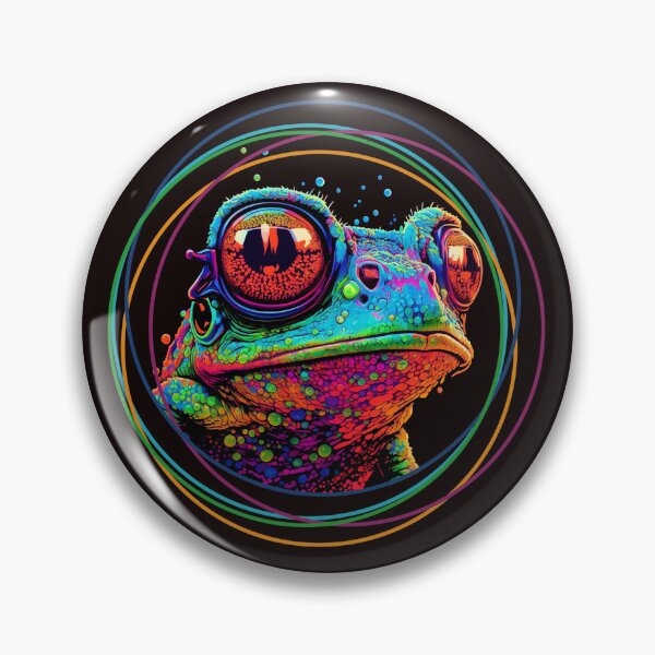 Item preview, color frog designed and sold by xori.