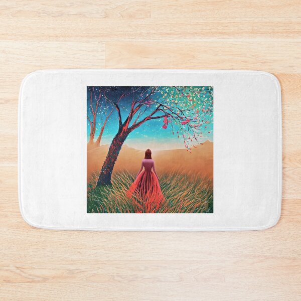 Item preview, woman in red dress designed and sold by bogfl.