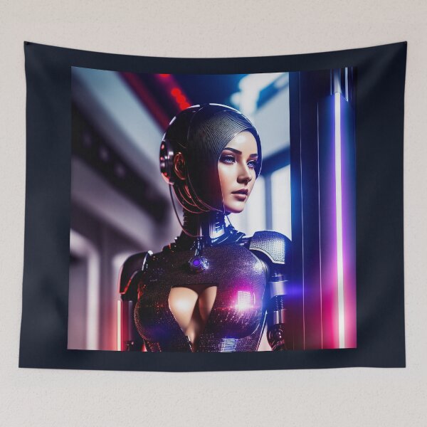 Item preview, A female cyborg terminator from the future. designed and sold by Maniock.