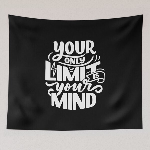 Item preview, Your Only Limit Is Your Mind (white) designed and sold by Daluyong.