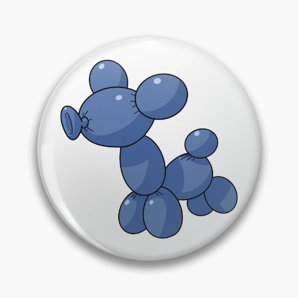 Item preview, Blue Balloon Dog Animal designed and sold by SpiritedArtwork.