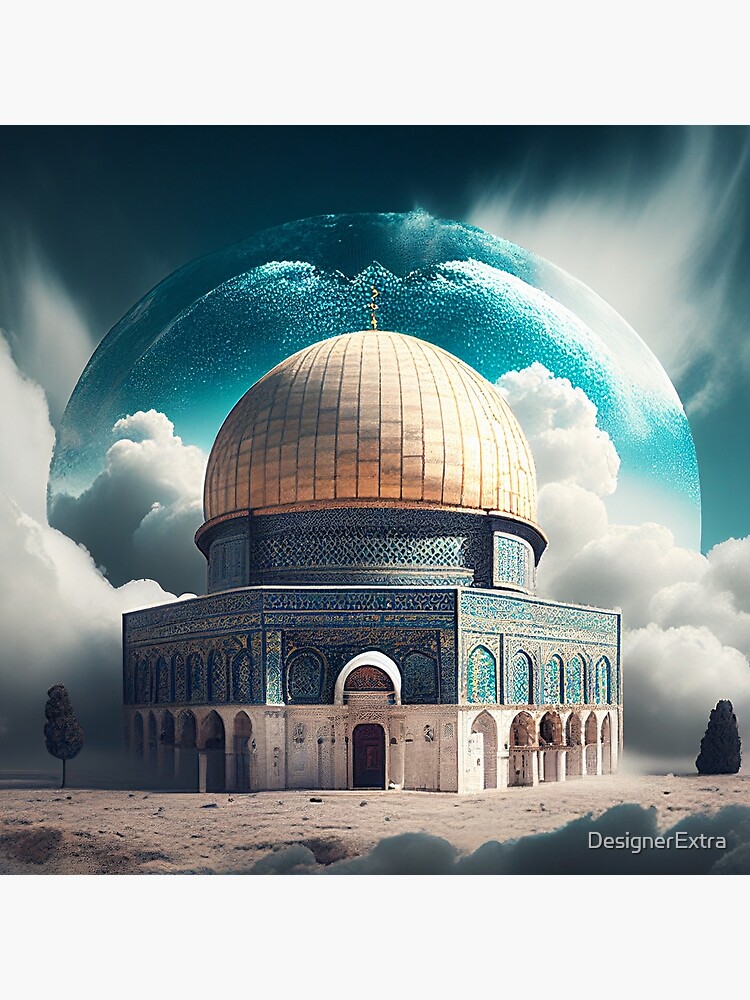 mit von - Poster Redbubble Al-Aqsa-Moschee\