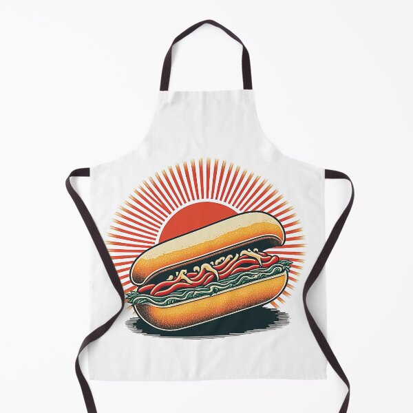 Item preview, Ukiyoe Hotdog: A Traditional Japanese Woodblock Print of a Hotdog in the Ukiyoe Style. designed and sold by BotTastic.