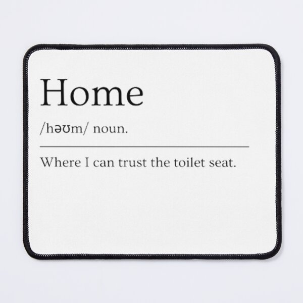 Item preview, Home | Funny Dictionary Definition designed and sold by ED-TDesigns.