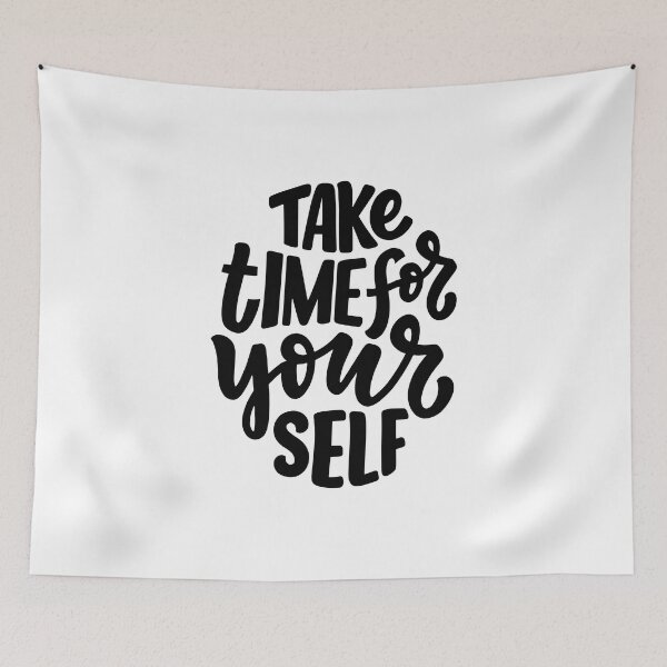 Item preview, Take Time For Yourself (black) designed and sold by Daluyong.