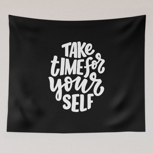 Item preview, Take Time For Yourself (white) designed and sold by Daluyong.