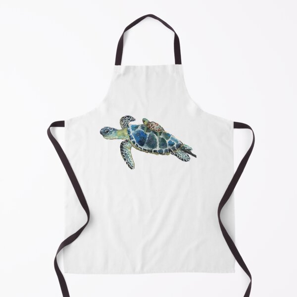 Item preview, Turtle Nautical Seaside Mum and Baby, Ocean designed and sold by TatraCottage.