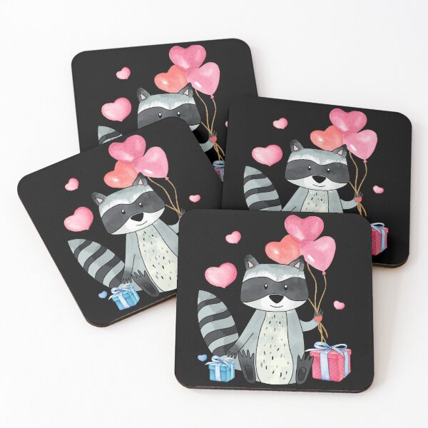 Item preview, Raccoon Valentine Gift Raccoon Owner I love designed and sold by iliasjeff.