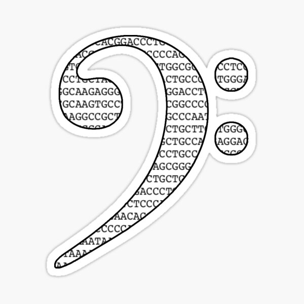 "Bass love" Sticker by agnesp Redbubble