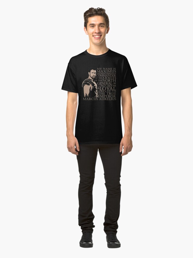 Vista alternativa de Camiseta clásica Maximus Decimus