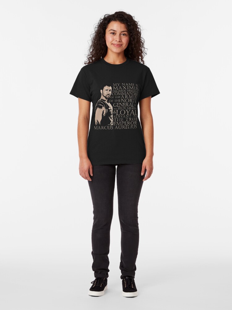 Vista alternativa de Camiseta clásica Maximus Decimus