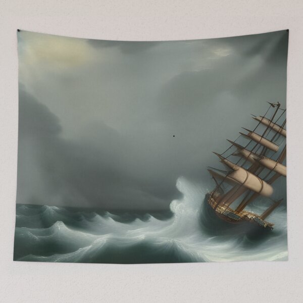 Item preview, Ship in the storm designed and sold by MIGSZ.