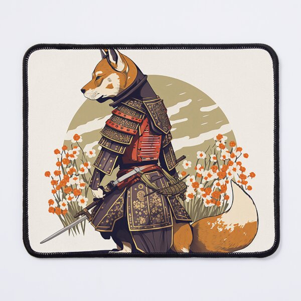 Item preview, Shiba Inu samurai art designed and sold by Maryberry96.