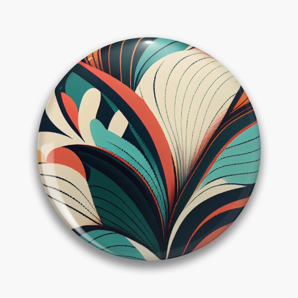 Artikelvorschau, Calming Modern Pattern Digital Painting entworfen und verkauft von CodeAndColors.