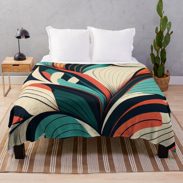 Item preview, Calming Modern Pattern Digital Painting designed and sold by CodeAndColors.