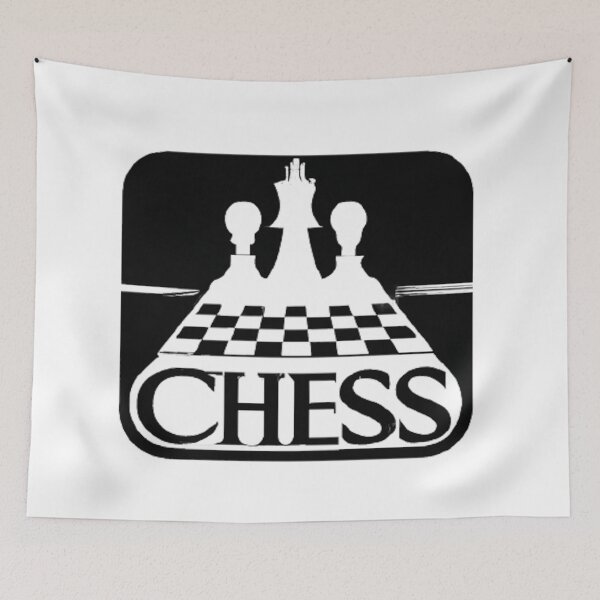 Item preview, Chess Logo: Chessboard King and Pawns Design designed and sold by GambitChess.