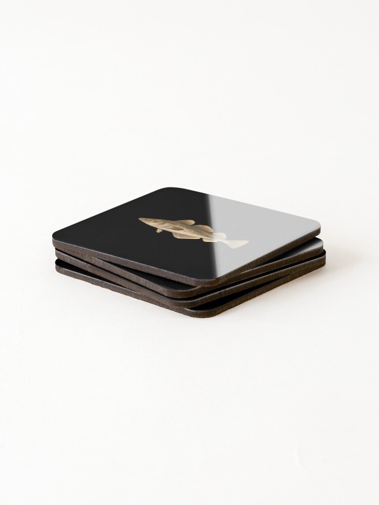 Thumbnail 4 of 5, Coasters (Set of 4), cod fish designed and sold by DerSenat.