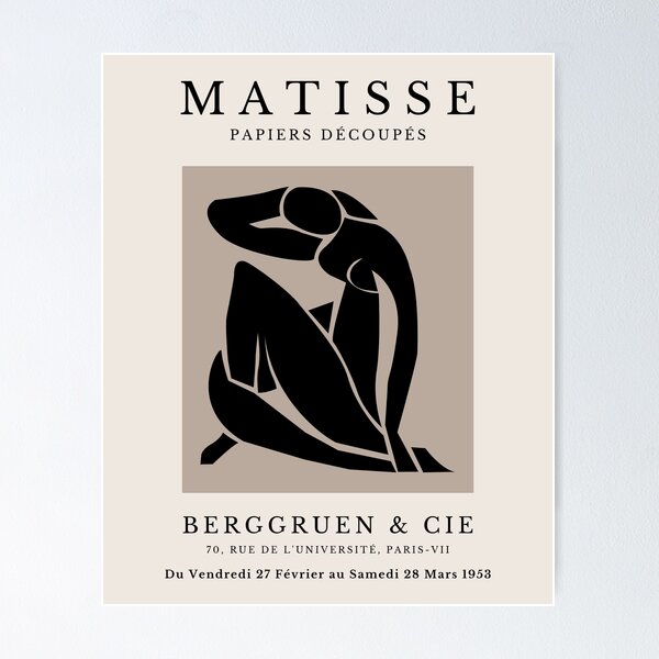 Item preview, After Matisse Exhibition Poster V14 designed and sold by lukassfr.