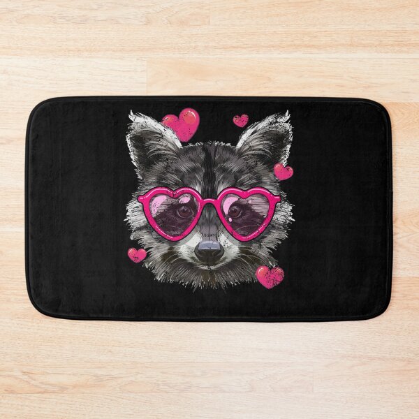 Item preview, Funny Raccoon Lover I love Raccoons Face Valentine designed and sold by iliasjeff.