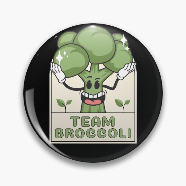 Item preview, Team Broccoli Vege Vegan designed and sold by brytfanna.