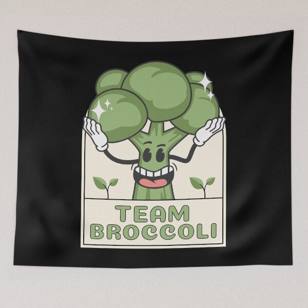Item preview, Team Broccoli Vege Vegan designed and sold by brytfanna.