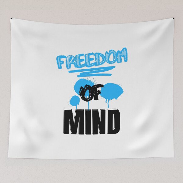 Item preview, Freedom of mind Design designed and sold by fun-times-store.