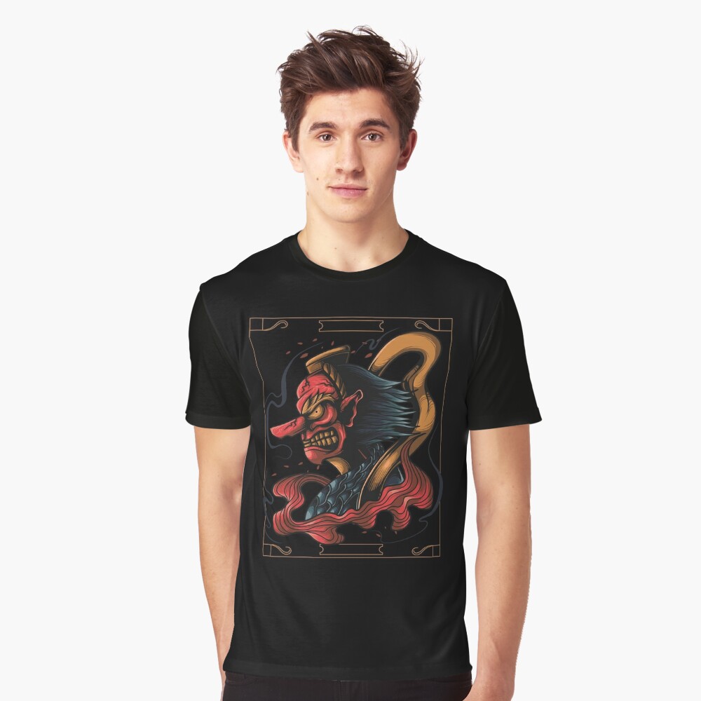 Konoha-Tengu Mask T-shirt, Hotaru Haganezuka T-shirt, Demon Slayer