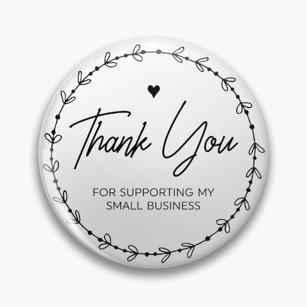 Item preview, Thank You For Supporting My Small Business  designed and sold by ZoollGraphics.
