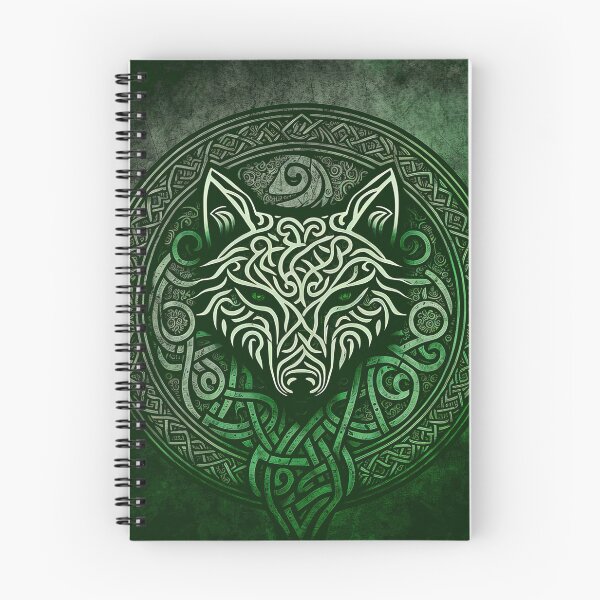 Item preview, Celtic Irish Knot with Wolf Design - St Patrick designed and sold by Odd World.