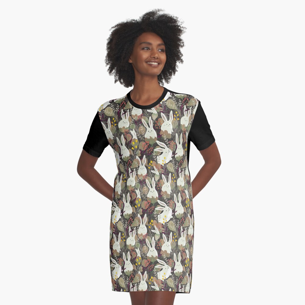 Item preview, Graphic T-Shirt Dress designed and sold by gaiamarfurt.