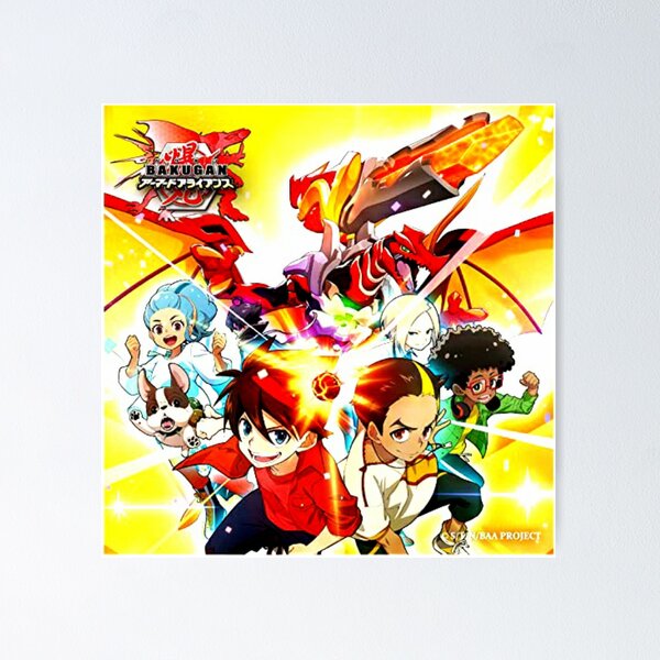 Anime Bakugan poster Poster for Sale by jollydawn