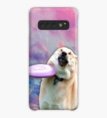 Frisbee Doge Hülle & Klebefolie für Samsung Galaxy