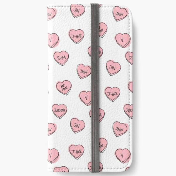 BTS hearts iPhone Wallet