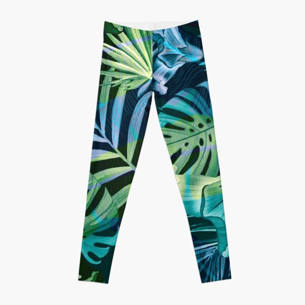 Tropical fiesta - moonlit Leggings