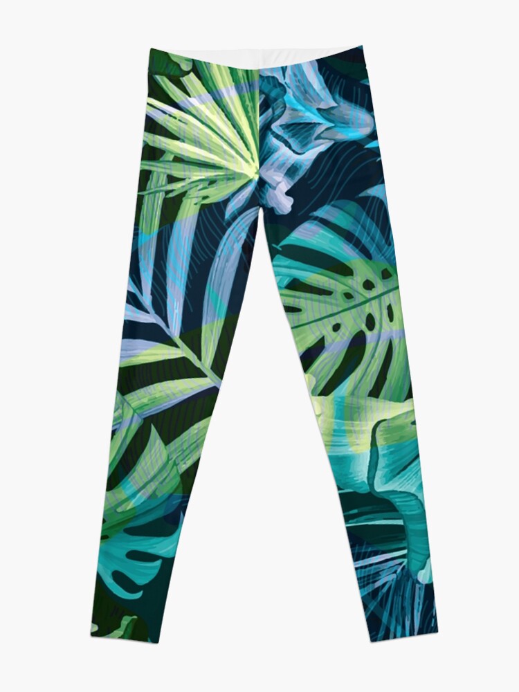 Alternate view of Tropical fiesta - moonlit Leggings