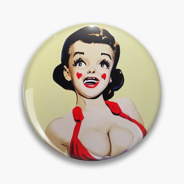 Item preview, Heart Pinup Girl designed and sold by cutestpinups.