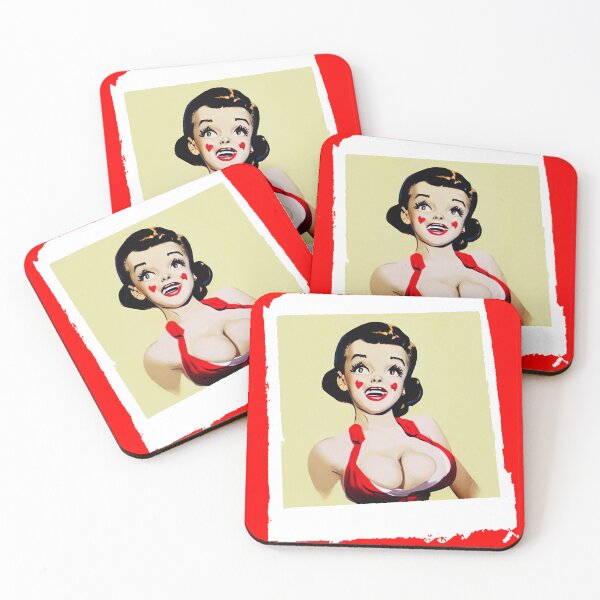 Item preview, Heart Pinup Girl designed and sold by cutestpinups.