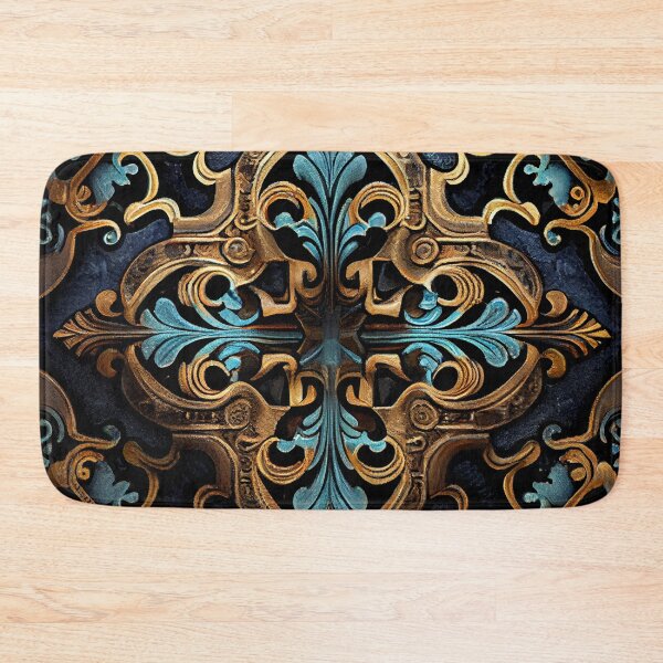 Item preview, Cool Balanced Baroque Divine Basic Industrial Pattern Digital Painting designed and sold by CodeAndColors.