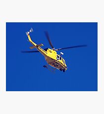 RAC Rescue chopper Photographic Print
