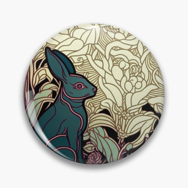 Item preview, Marron and Beige Pastel Rabbit Collage Pattern | Rabbits and Flowers | Year of the Rabbit | Easter Rabbits | Rabbit Couple | high resolution  designed and sold by Synthetic-Intel.