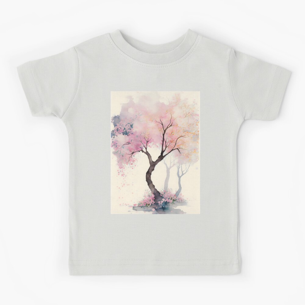 Washington DC Shirt, Cherry Blossom Floral Pop' Unisex Baseball T-Shirt