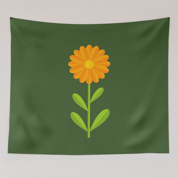 Item preview, Orange Calendula flower plant designed and sold by StudioBarcelona.