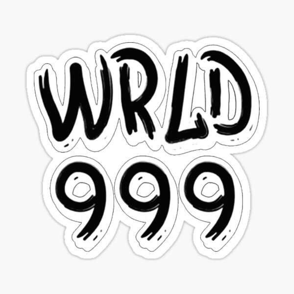 Juice Wrld 999 Rapper Die Cut Vinyl Decal Many Colors / Sizes / Reflective