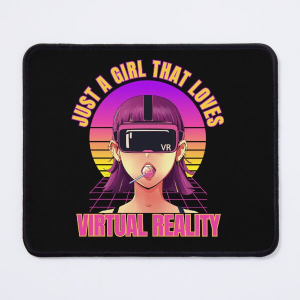 Item preview, Just a Girl That Loves Virtual Reality Girls Virtual Reality Gamer designed and sold by DadJokeDescript.