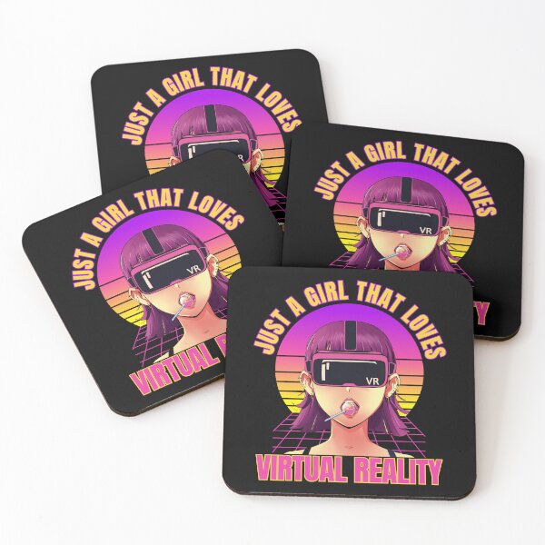 Item preview, Just a Girl That Loves Virtual Reality Girls Virtual Reality Gamer designed and sold by DadJokeDescript.