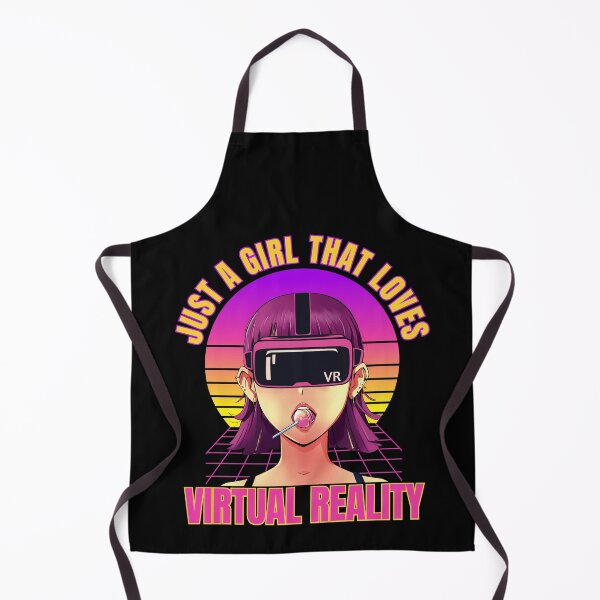 Item preview, Just a Girl That Loves Virtual Reality Girls Virtual Reality Gamer designed and sold by DadJokeDescript.